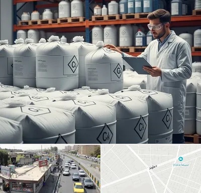 فروش هیدروکسید پتاسیم در خیابان دماوند