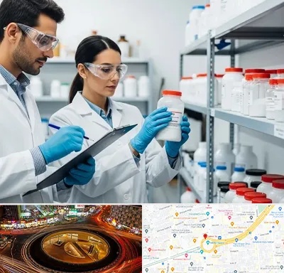 فروش نیتریت سدیم در میدان ولیعصر