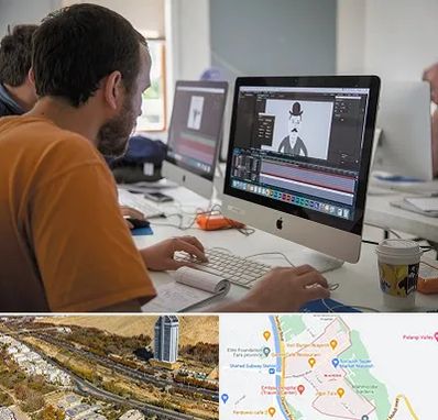 آموزشگاه افتر افکت در خیابان نیایش شیراز