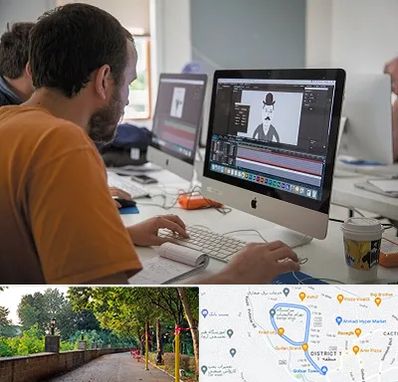آموزشگاه افتر افکت در بلوار گیلان رشت