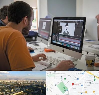 آموزشگاه افتر افکت در هنگام