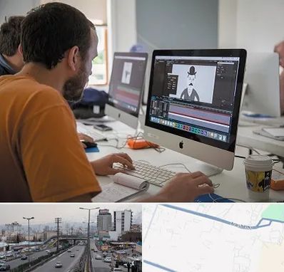 آموزشگاه افتر افکت در بلوار ارتش