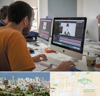 آموزشگاه افتر افکت در شرق تهران 