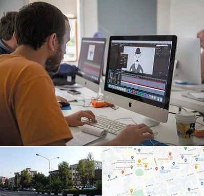 آموزشگاه افتر افکت در میدان کاج