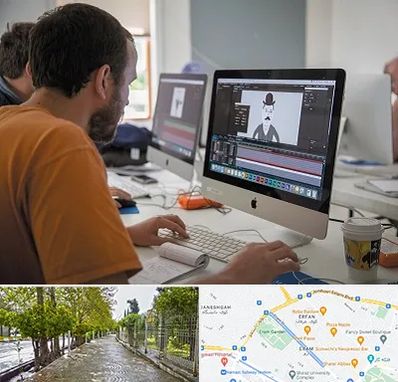 آموزشگاه افتر افکت در خیابان ارم شیراز