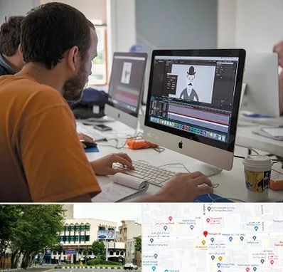 آموزشگاه افتر افکت در طالقانی
