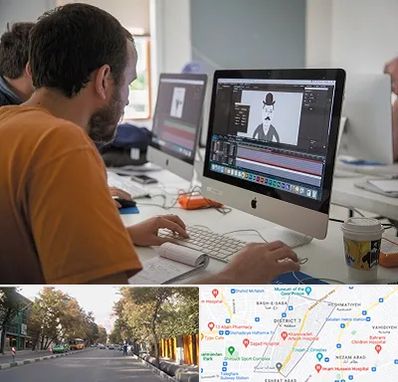 آموزشگاه افتر افکت در شریعتی