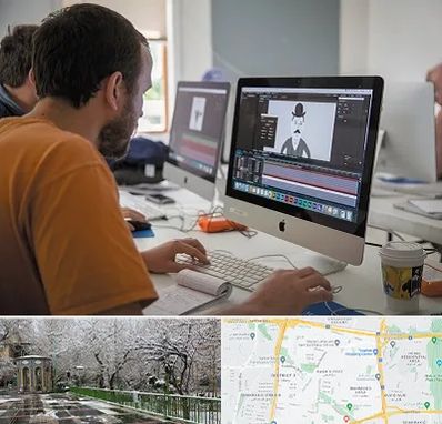آموزشگاه افتر افکت در باغ فیض