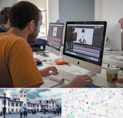 آموزشگاه افتر افکت در میدان شهرداری رشت