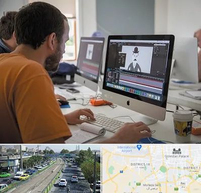 آموزشگاه افتر افکت در جنوب تهران