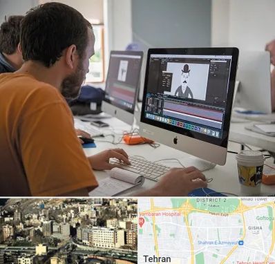 آموزشگاه افتر افکت در مرزداران 