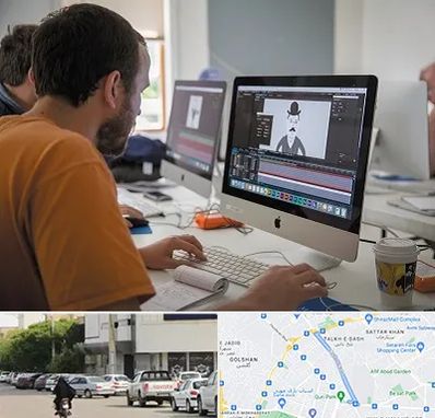 آموزشگاه افتر افکت در قدوسی شرقی شیراز