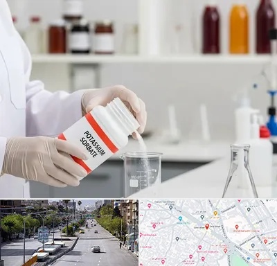 فروش سوربات پتاسیم در خیابان زند شیراز