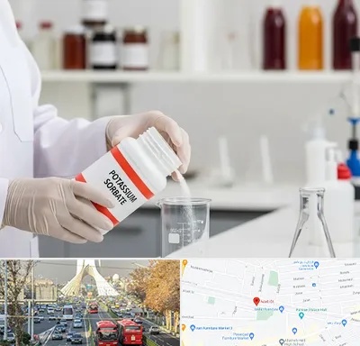 فروش سوربات پتاسیم در خیابان آزادی