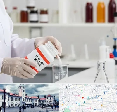 فروش سوربات پتاسیم در میدان شهرداری رشت