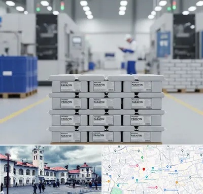 فروش پارافین جامد در میدان شهرداری رشت
