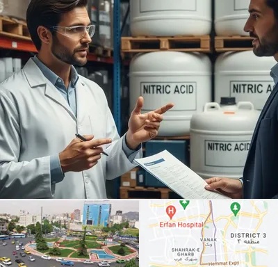 فروش اسید نیتریک در ونک
