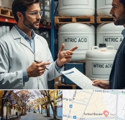 فروش اسید نیتریک در تربیت تبریز