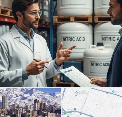 فروش اسید نیتریک در ازگل