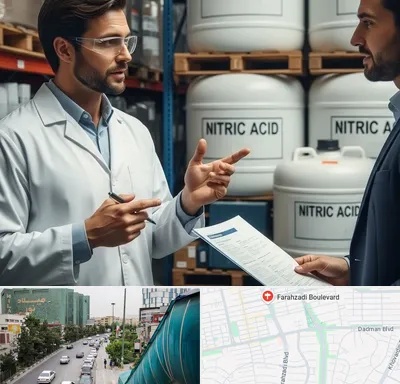 فروش اسید نیتریک در بلوار فرحزادی