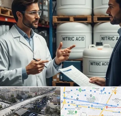 فروش اسید نیتریک در فرجام
