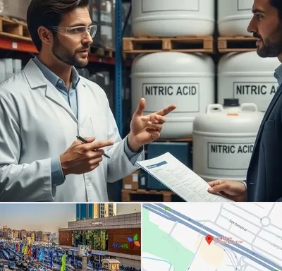 فروش اسید نیتریک در لاله پارک تبریز