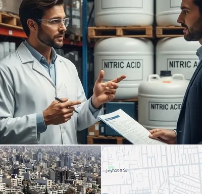 فروش اسید نیتریک در جیحون