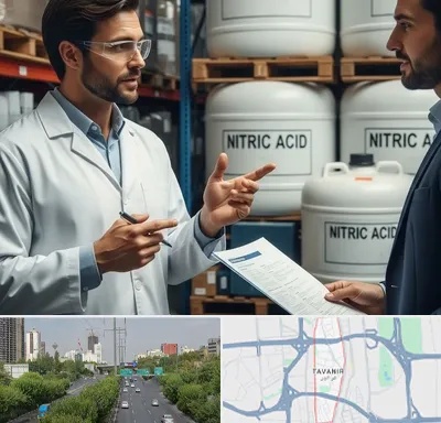 فروش اسید نیتریک در توانیر