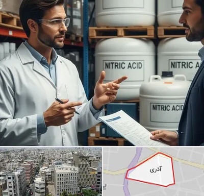 فروش اسید نیتریک در آذری