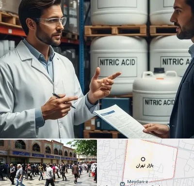 فروش اسید نیتریک در بازار تهران