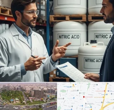 فروش اسید نیتریک در آیت الله کاشانی