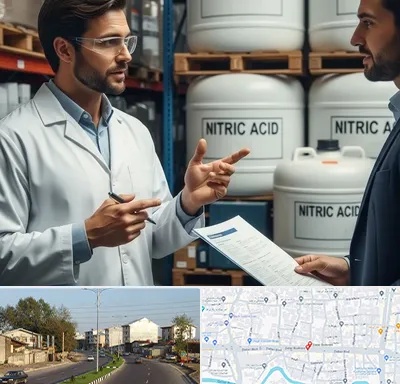 فروش اسید نیتریک در ضیابری رشت