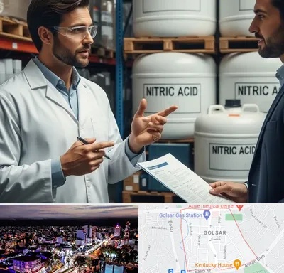 فروش اسید نیتریک در گلسار رشت