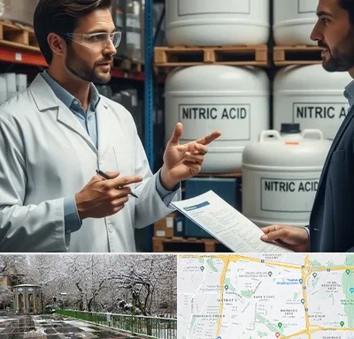 فروش اسید نیتریک در باغ فیض