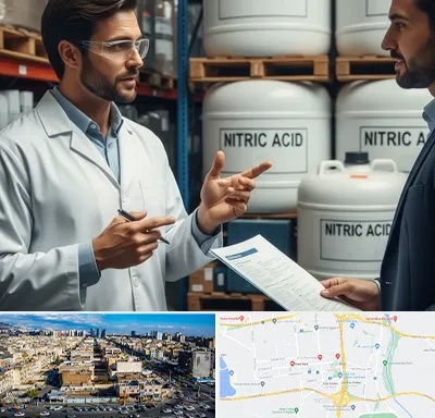 فروش اسید نیتریک در شهرک راه آهن