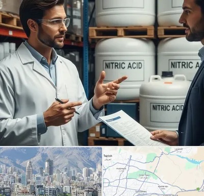 فروش اسید نیتریک در شمال شرق تهران