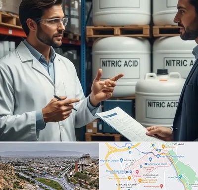 فروش اسید نیتریک در معالی آباد شیراز