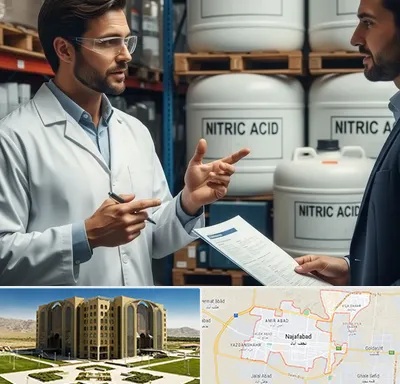 فروش اسید نیتریک در نجف آباد