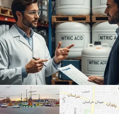 فروش اسید نیتریک در میدان خراسان