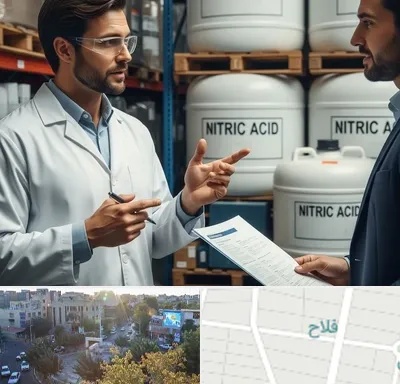 فروش اسید نیتریک در فلاح