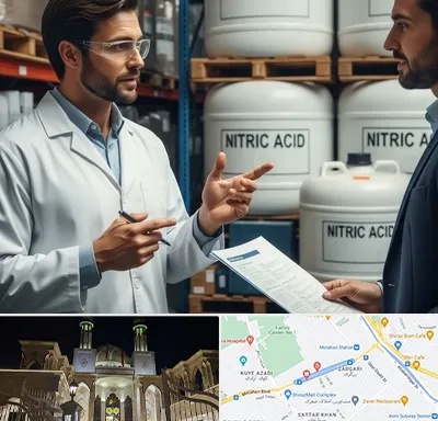فروش اسید نیتریک در زرگری شیراز