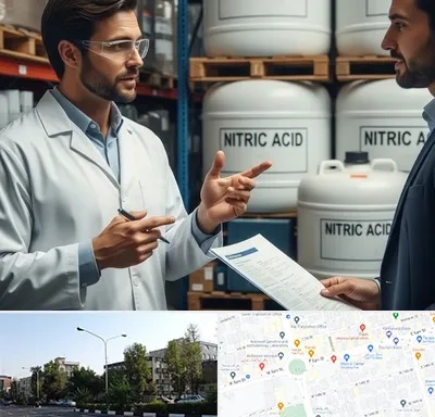 فروش اسید نیتریک در میدان کاج