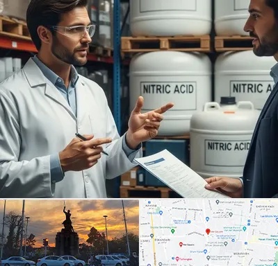 فروش اسید نیتریک در میدان حر
