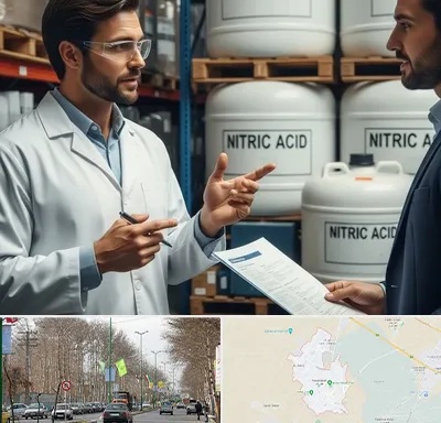 فروش اسید نیتریک در نظرآباد کرج