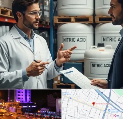 فروش اسید نیتریک در آبرسان تبریز