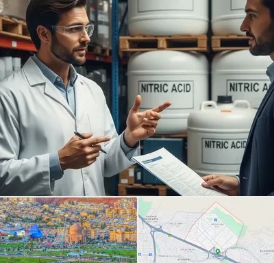فروش اسید نیتریک در رشدیه تبریز