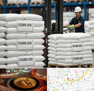 فروش اسید استئاریک در میدان ولیعصر