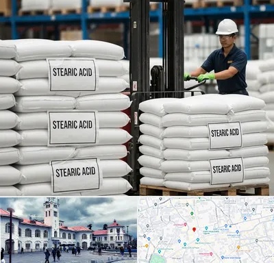 فروش اسید استئاریک در میدان شهرداری رشت