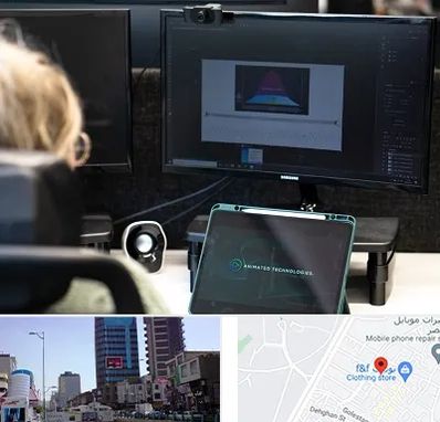 آموزشگاه موشن گرافیک در چهارراه طالقانی کرج