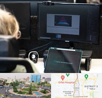 آموزشگاه موشن گرافیک در ونک 